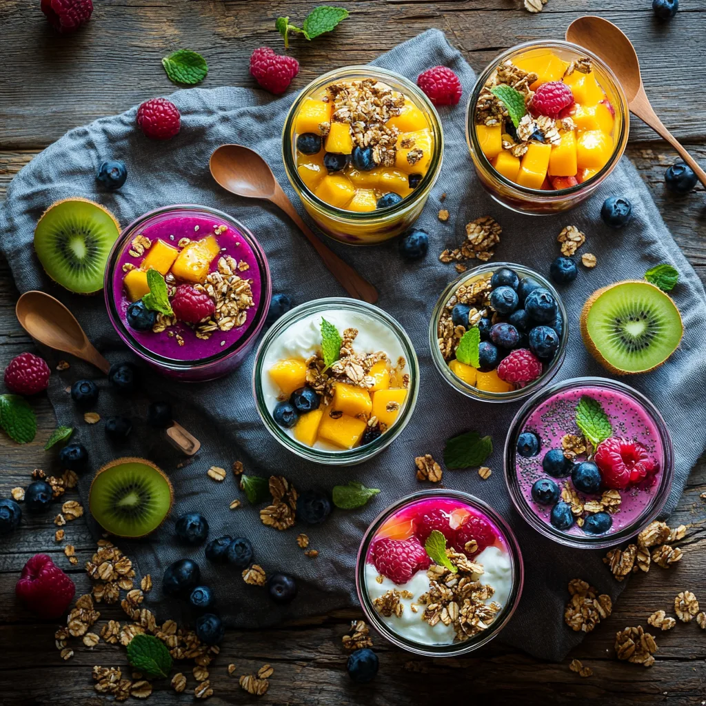 healthy breakfast shots