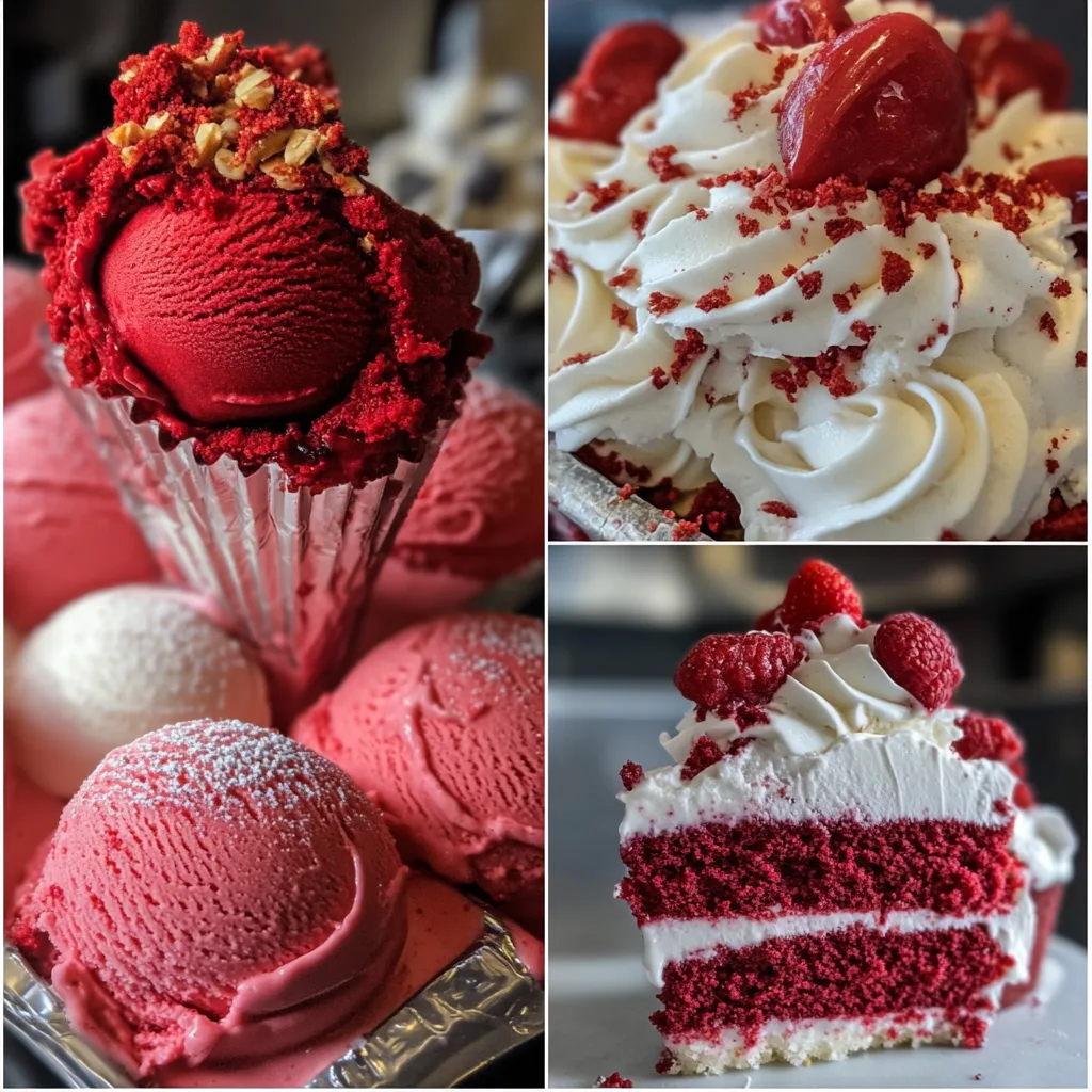 Red Velvet Cake Ice Cream recipe