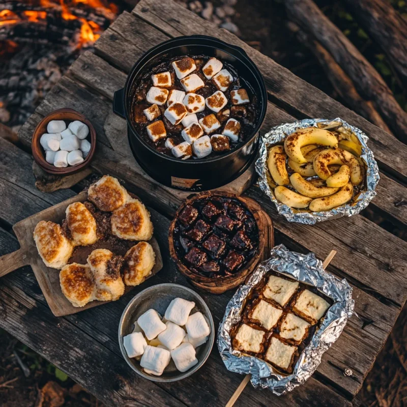 A beautifully arranged wooden platter featuring